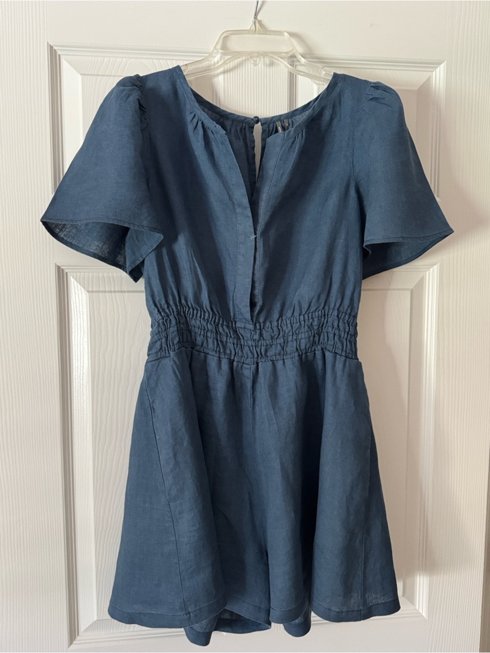 Anthropologie Somerset Linen Romper - Picture 3 of 7